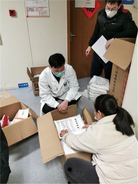 疫情期間捐贈醫(yī)院4
